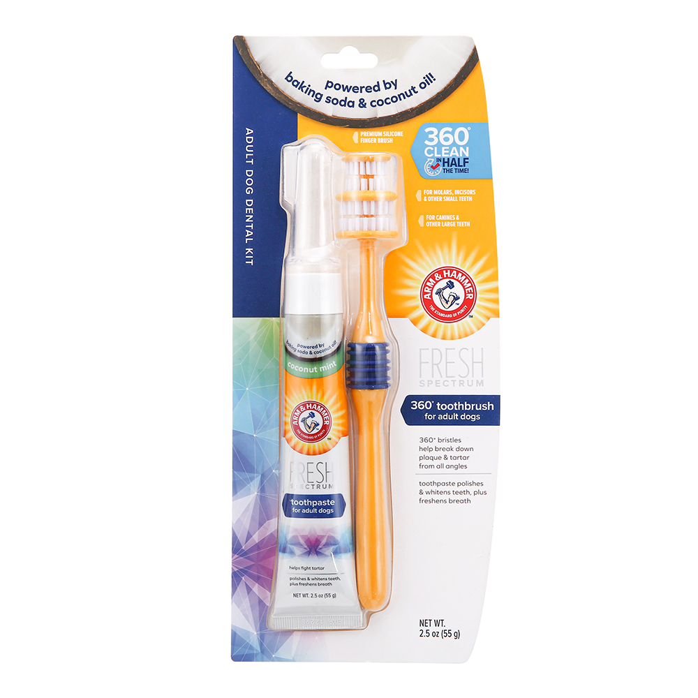 Arm & Hammer Zahnpflege-Set aus Zahnbürste und Zahnpasta - 3-teilig Arm & Hammer Zahnpflege-Set aus Zahnbürste und Zahnpasta - 3-teilig von Arm & Hammer