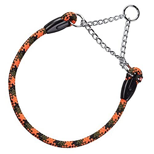 Arppe 4022014532 Nylon Nylon Pädagogische Halskette, schwarz, Oliv und orange von Arppe
