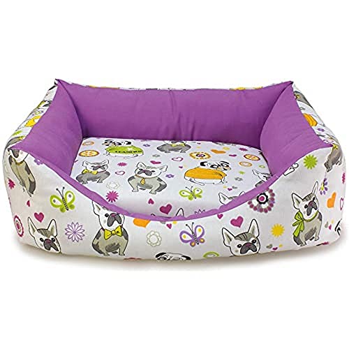 Arquivet 29198 Bett Bulldog, quadratisch, 50 x 45 x 17 cm von Arquivet