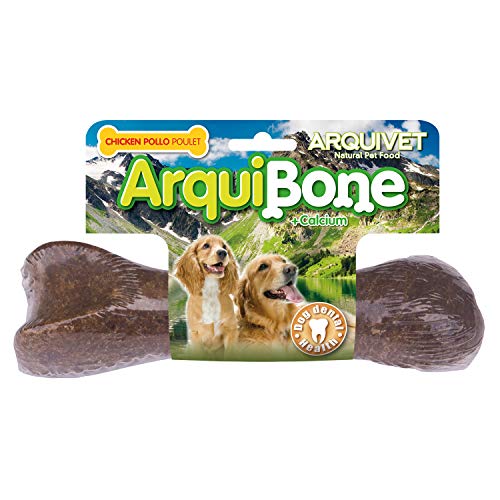 ARQUIVET - Arquibone Huhn 20 cm - 265 g - großer Knochen für Hunde - natürlicher Hundesnack - Kauknochen - Ergänzungsfutter für Hunde von Arquivet