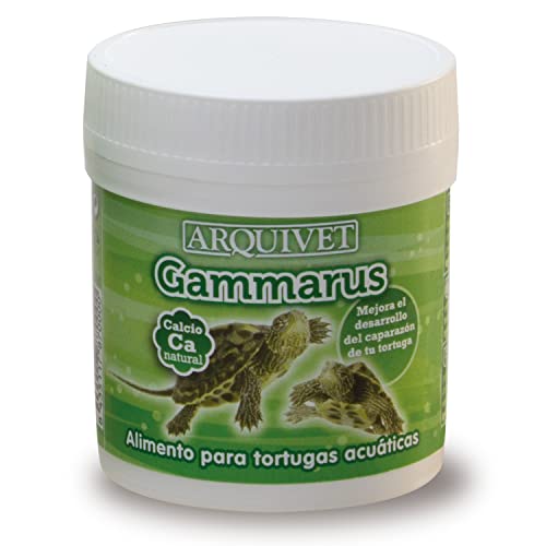 ARQUIVET Gammarus 105 ml - Schildkrötenfutter - Natürliche Fütterung für Wasserschildkröten - Komplettfutter für Wasserschildkröten - Schwimmende Nahrung Schildkröten von Arquivet