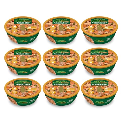 ARQUIVET Pack 9 Einheiten - FreshHome - Hühnereintopf - 280 g - Alleinfuttermittel für Hunde von Arquivet