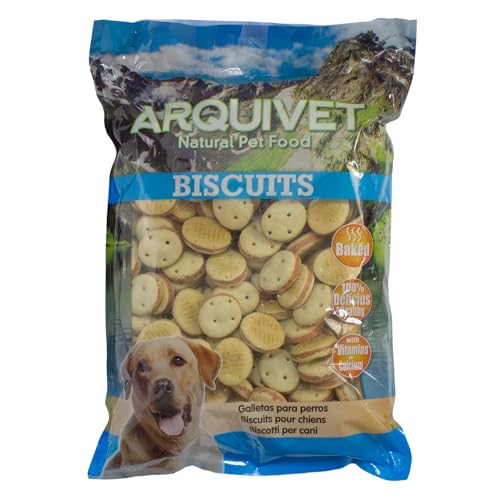 Arquivet, Biscuits, Kekse für Hunde, Sandwich oval, 1 kg von Arquivet