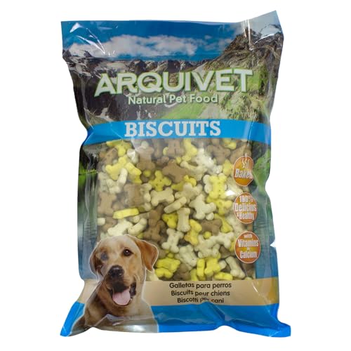 Arquivet, Kekse für Hunde, Mini-Vanille-Knochen, 1 kg von Arquivet