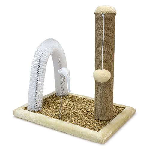 Arquivet Bogart Kratzbaum für Katzen mit Stange - 40 x 29 x 42 cm - Kratzbaum für Katzen - Vertikaler Kratzbaum für Katzen - Zubehör, Nagelschärfer - Katzenspielzeug Arquivet Bogart Kratzbaum für Katzen mit Stange - 40 x 29 x 42 cm - Kratzbaum für Katzen - Vertikaler Kratzbaum für Katzen - Zubehör, Nagelschärfer - Katzenspielzeug von Arquivet