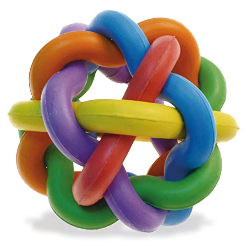 Arquivet 8435117802544 Gummiball mit Knoten, 7 cm Arquivet 8435117802544 Gummiball mit Knoten, 7 cm von Arquivet