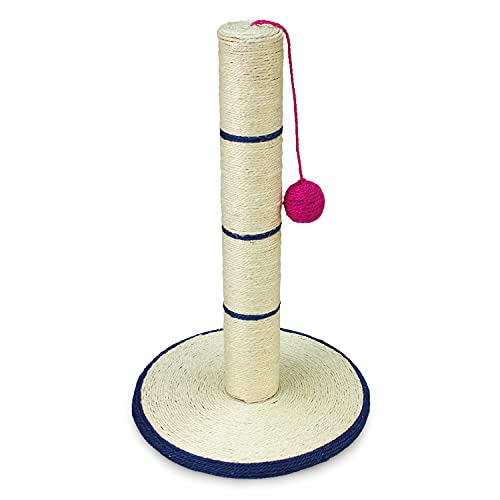 Arquivet Kratzbaum mit Kugel, 45 cm, Weiß und Blau, 1 Stück (1 Stück) Arquivet Kratzbaum mit Kugel, 45 cm, Weiß und Blau, 1 Stück (1 Stück) von Arquivet