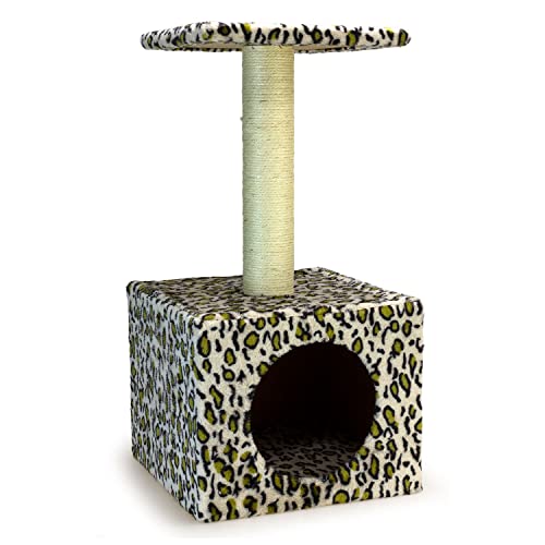 Arquivet Tarragona Kratzbaum für Katzen mit Post, Sitz und Schublade Höhle - 30 x 30 x 60 cm - Kratzbaum für Katzen - Nagelschleifer für Katzen - Zubehör für Katzen Arquivet Tarragona Kratzbaum für Katzen mit Post, Sitz und Schublade Höhle - 30 x 30 x 60 cm - Kratzbaum für Katzen - Nagelschleifer für Katzen - Zubehör für Katzen von Arquivet