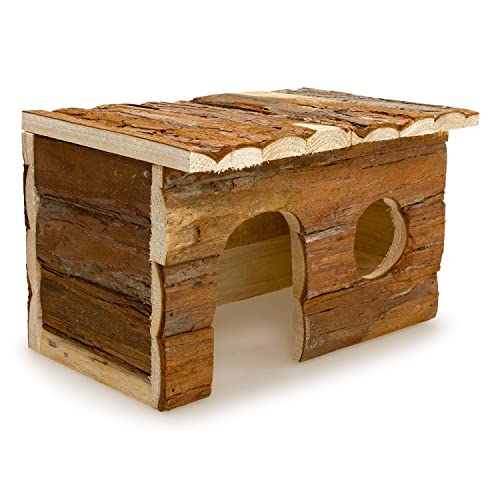 Arquivet Nagetierhaus aus Holz, mittelgroß, 28 x 18 x 16 cm von Arquivet