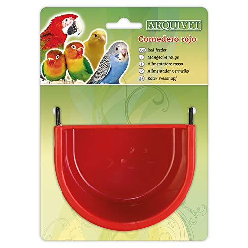 Arquivet 8435117891739 Futterstation, Rot 11,5 x 8 x 8 cm von Arquivet