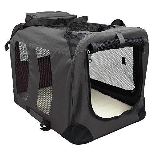 Arquivet Funktionale Reisetasche für Haustiere, Größe L, 81,3 x 58,4 x 58,4 cm, Transporttasche für Hunde, Katzen und kleine Nagetiere, mit Fenster für Haustiere von Arquivet