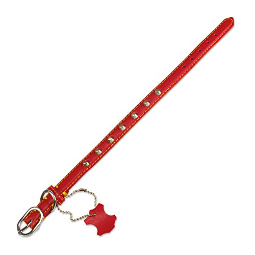 Arquivet 8435117895331 Halskette Leder Basico, Rot 2 x 45 cm von Arquivet