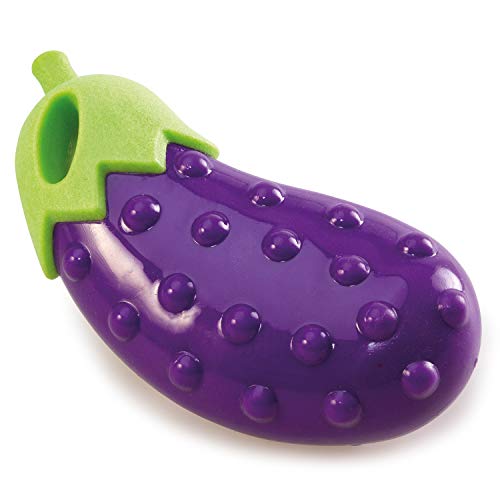 Arquivet Aubergine mit lila Sound 14 cm - Hundespielzeug - Beißringe - Mit diesem Spielzeug kann Ihr Haustier beißen - Ideal zum Werfen und für den Hund nach ihm suchen Arquivet Aubergine mit lila Sound 14 cm - Hundespielzeug - Beißringe - Mit diesem Spielzeug kann Ihr Haustier beißen - Ideal zum Werfen und für den Hund nach ihm suchen von Arquivet