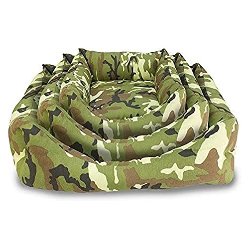 Arquivet Bett, quadratisch, Camouflage, 60 cm, 800 g von Arquivet