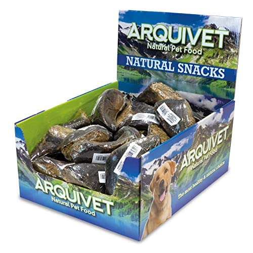 Arquivet Büffelhuf, gefüllt mit Büffelleber, 20 Stück, 1.500 g, naturfarben Arquivet Büffelhuf, gefüllt mit Büffelleber, 20 Stück, 1.500 g, naturfarben von Arquivet