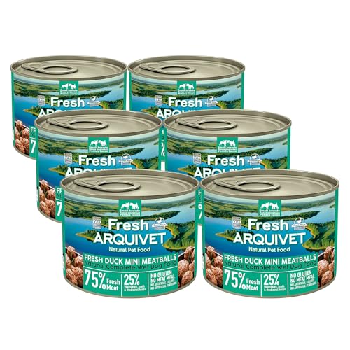 Arquivet Fresh Mini Entenfleischbällchen 200g Packung 6 Stück von Arquivet