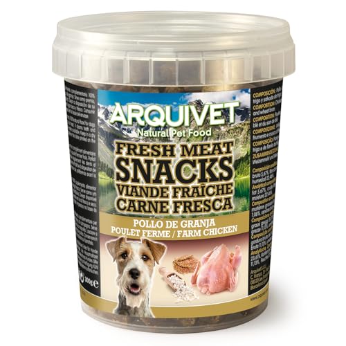 Arquivet Frischfleischsnacks mit Huhn, 300 g, für ausgewachsene Hunde Arquivet Frischfleischsnacks mit Huhn, 300 g, für ausgewachsene Hunde von Arquivet