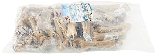 Arquivet Gepresster Büffelknochen gefüllt mit Büffeldarm – 13 cm – Box mit 60 Stück – 3.000 g – natürliche Leckerei für Hunde von Arquivet
