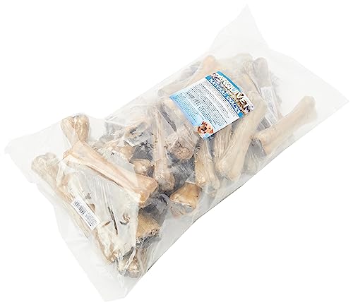 Arquivet Gepresster Büffelknochen gefüllt mit Büffeldarm – 15 cm – Box mit 50 Stück – 3.000 g – natürliche Leckerei für Hunde von Arquivet