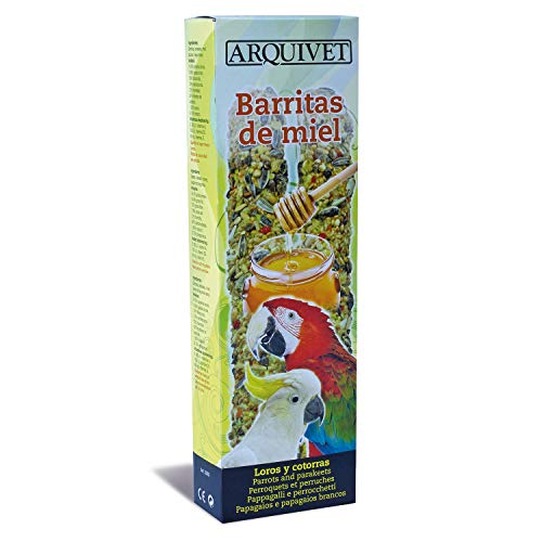 Arquivet Honigsticks für Papageien und Cotorras 150g - 200gr von Arquivet