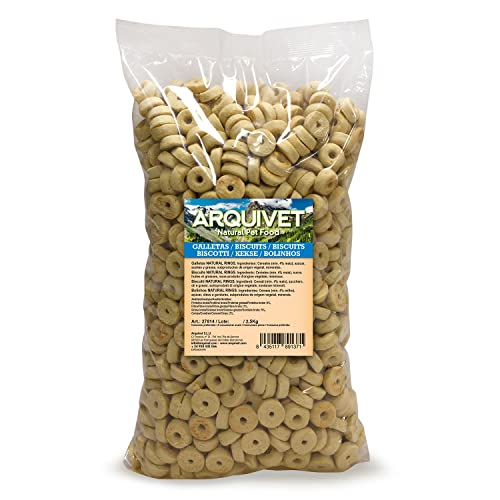 Arquivet Hundekekse Natural Rings – 10 kg – Snacks für Hunde – Leckerlis für Hunde von Arquivet