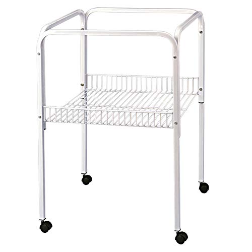 Arquivet Ancona Käfighalterung - Weißer Ständer mit Rollen - Für Ancona - Maße: 48 x 48 x 70,5 cm Arquivet Ancona Käfighalterung - Weißer Ständer mit Rollen - Für Ancona - Maße: 48 x 48 x 70,5 cm von Arquivet