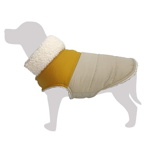 Arquivet - Kenia Hundemantel mit Kragen Plüsch S - 25 cm - Schützt vor Kälte, Hundemantel von Arquivet