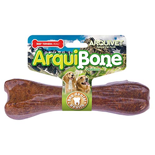 Arquivet Arquibone Rind 12,5 cm - 95 g - Großer Hundeknochen - natürlicher Snack für Hunde - Kauknochen - Ergänzungsfutter für Hunde von Arquivet
