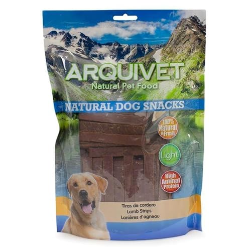 Arquivet - Lammfleischstreifen (1 kg) – Natürliche Snacks für Hunde von Arquivet