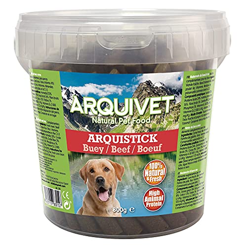 Arquivet Ochsen-Arquistick mit Reis - Snack Hunde - 800 g von Arquivet