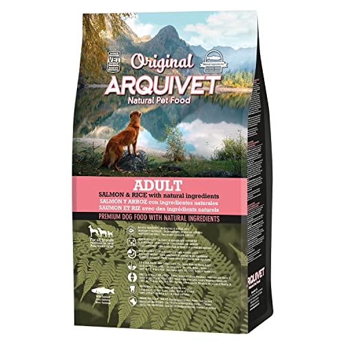 Arquivet Original Adult – Futter für ausgewachsene Hunde – Lachs und Reis, 3 kg (1 Stück) von Arquivet