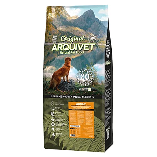 Arquivet Original Adult - Hundefutter für ausgewachsene Hunde - Huhn und Reis - Trockenfutter für Hunde - Gesundes Futter - 20 kg von Arquivet
