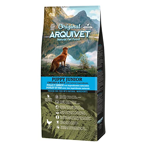 Arquivet Original Puppy Junior – Futter für Hundewelpen – Huhn und Reis – braun, 12 kg (1 Stück) von Arquivet