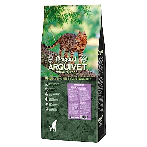 Arquivet - Original – Sterilized – Futter für sterilisierte Katzen – Huhn und Reis – 7 kg von Arquivet