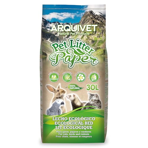 Arquivet PET Glitter Papier 30L, Lehm, Haustier, 30 l, 30000 von Arquivet