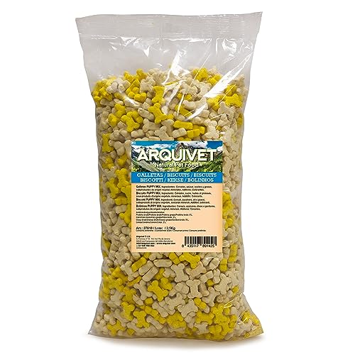 Arquivet Puppy Mix Hundekekse, geeignet als Snack oder Belohnung, 2,5 kg von Arquivet