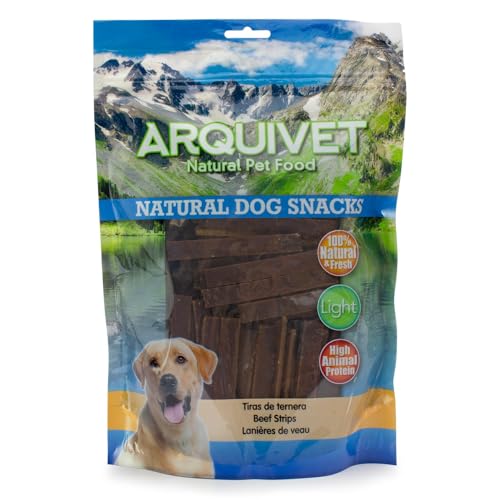 Arquivet - Rindfleischstreifen (1 kg) - Natürliche Snacks für Hunde von Arquivet