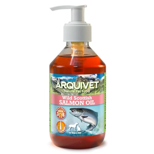 Arquivet Schottisches Lachsöl – für Hunde und Katzen – 250 ml (1 Stück) von Arquivet