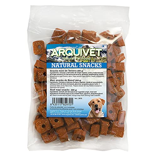 Arquivet Snacks für Hunde Maxi Rindfleisch 500 g von Arquivet