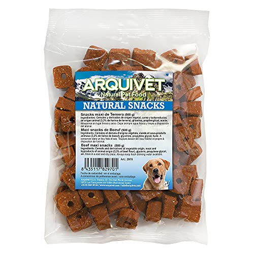 Arquivet Snacks für Hunde Maxi Rindfleisch 500 g von Arquivet