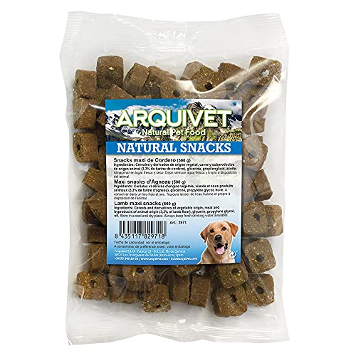 Arquivet Snacks für Hunde Maxi aus Lamm 500 g von Arquivet
