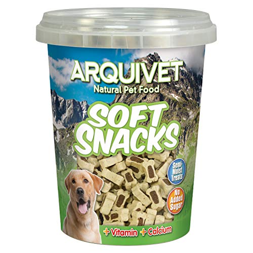 Arquivet Soft Snacks Knochen Duo Lamm und Reis für Hunde, 300 g (1 Stück) von Arquivet