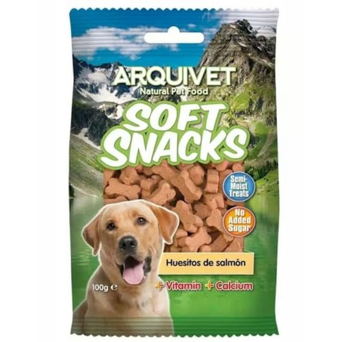 Arquivet Soft Snacks Lachsknochen, 100 g (1 Stück) von Arquivet