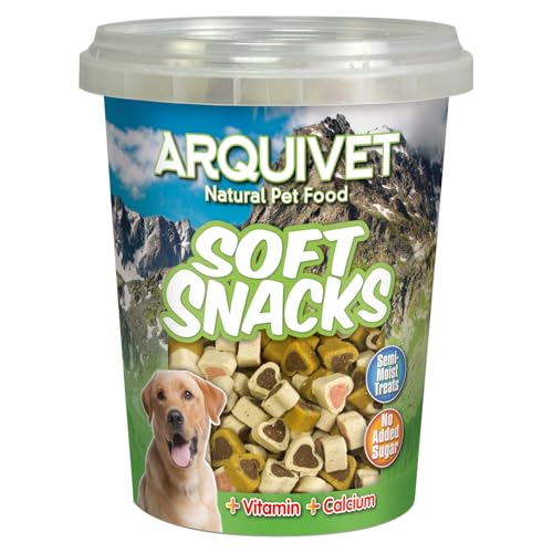 Arquivet Soft Snacks für Hunde, Herz-Mix für Hunde, 300 g (1 Stück) von Arquivet