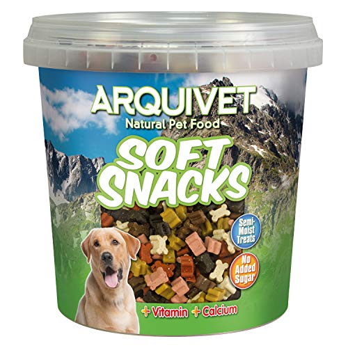 Arquivet Soft Snacks für Hunde Mini Knochen Mix 800 g von Arquivet