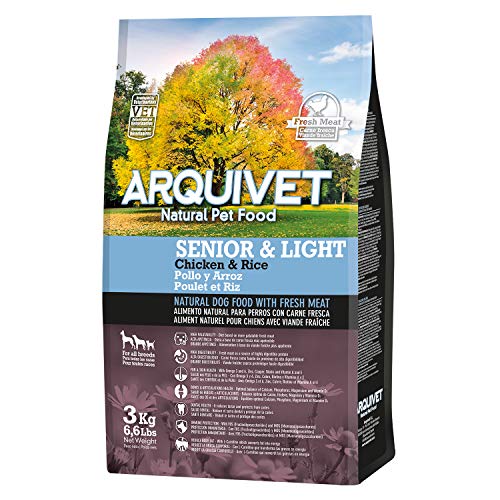Arquivet Spendenprodukt Natürliches Hundefutter - Senior & Light Huhn und Reis - 3 kg Arquivet Spendenprodukt Natürliches Hundefutter - Senior & Light Huhn und Reis - 3 kg von Arquivet