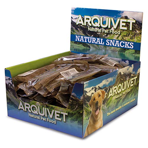Arquivet Nerv de Toro 12 cm - Komplette Box 75 Einheiten eingezogen - Natürliche Snacks für Hunde - Süßigkeiten, Belohnungen, Auszeichnungen und Süßigkeiten für Hunde von Arquivet