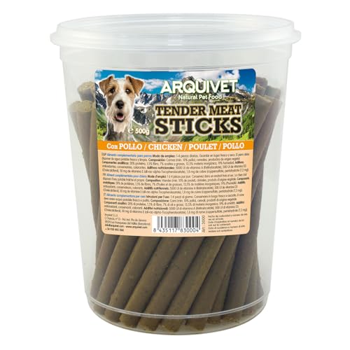 Arquivet Tender Meat Sticks Huhn, 500 g (1 Stück) von Arquivet
