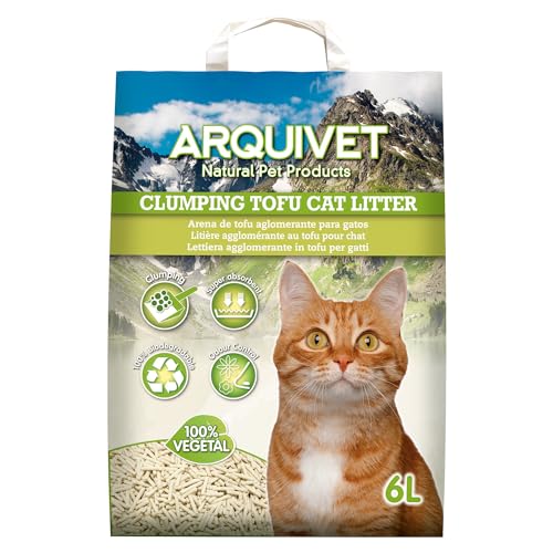 Arquivet Tofu Katzenstreu, 6 l, klumpend, saugfähig Arquivet Tofu Katzenstreu, 6 l, klumpend, saugfähig von Arquivet