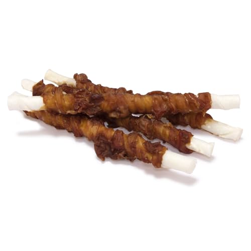 Arquivet - Twist mit gerolltem Kaninchen - 13 cm (Großpackung - 3 kg) - Natürliche Snacks für Hunde von Arquivet